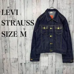 リーバイス シグネチャー　デニムジャケット　M　ビジュー付き　金ボタン　タグ付き
