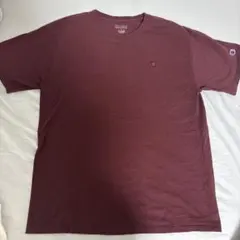 Champion チャンピオン ロゴTシャツ バーガンディ L