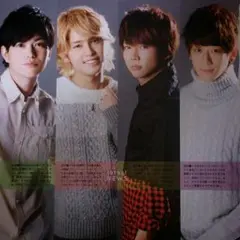 2015.２月号 NEWS POTATO Wink UP duet 切り抜き