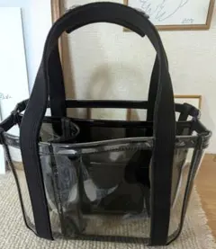 CHACOLI FRAME TOTO クリアトート　BLACKのサムネイル