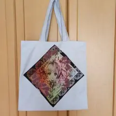 イラスト付きキャンバストートバッグ