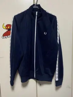 【早い者勝ち】FRED PERRY ネイビー ジップアップジャケット L