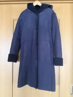 Mila Owen フード付きムートンコート