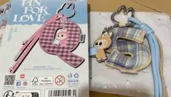 イニシャルラブブ♡アルファベット キーリング Ｓ