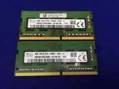 SKhynix 8GB (4GB× 2枚) SO-DIMM PC4-2400T