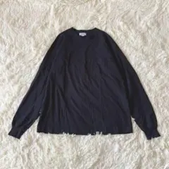 美品✨TONE 23AW ロングスリーブポケットTシャツ　黒　サイズ3/L程度のサムネイル