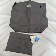 新品　ルートート ショルダーバッグ 撥水 2way パッカブルA グレー