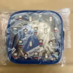 ファミリア クリアポーチ S ブルーのサムネイル