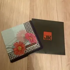 JUNKO KOSHINO ハンカチ 花柄 ギンガムチェックのサムネイル
