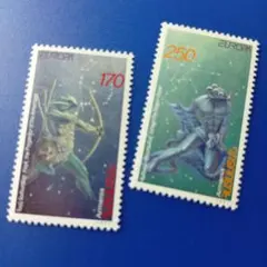6962 外国切手 アルメニア 1997年 ヨーロッパ物語 伝説 2V