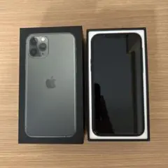 【美品】iPhone11pro 256GB SIMフリー ミッドナイトグリーン