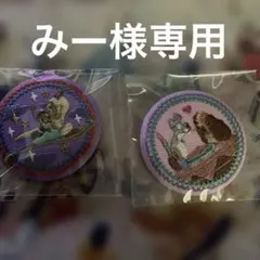 みー様専用　ディズニー刺繍缶バッジ　アラジンとライオンキング