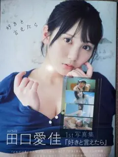 【未読品】田口愛佳 1st写真集「好きと言えたら」AKB48 フォトフレーム付