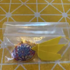 ハマグリ貝殻　ハンドメイド　根付け