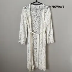 INNOWAVE ホワイト　レース　ガウン　カーディガンのサムネイル