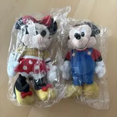 新品　しまむら　リトシー　ミッキー　ミニー　ぬいぐるみ　セット　ディズニー