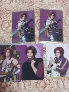 刀剣乱舞　シブツタ　衣装展　アクコ　ふぉとカード　蜻蛉切　ウエハース