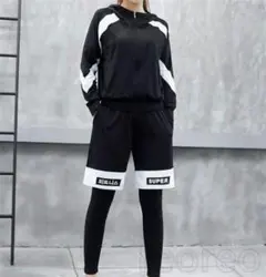 トレーニングウエアレディーススポーツウェア上下ヨガウェアランニングウェア