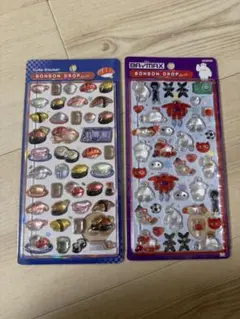 ボンボンドロップシール ディズニー　和柄　2セット