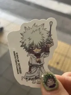ヒロアカ　渋谷　東急　コラボ　ステッカー　荼毘