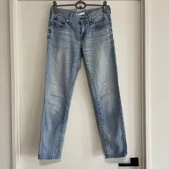 レッドカード　ストレートデニム Anniversary 25th ライトブルー