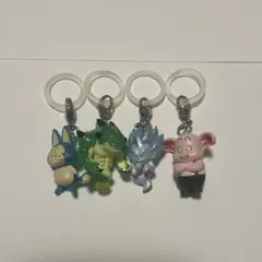 ドラゴンボール　めじるしアクセサリー4種　ゴテンクス　ゴースト含む