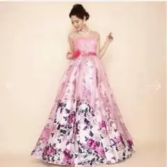 ANNABELLE アナベル✨カラーチュールドレス ピンク 結婚式 演奏会 ANNABELLE/ 花嫁のためのカラードレス