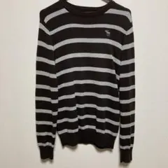 Abercrombie & Fitch ストライプニットセーター