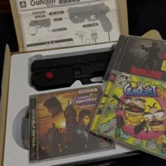 プレステ　タイムクライシス＋ガンコン　ガンバレット＋バイオハザードガンサバイバー