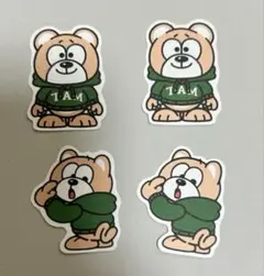 TAMシール　ステッカー 4枚セット　timelesz タイムレス　松島聡