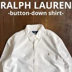 大人気！！【RALPH LAUREN ラルフローレン】オックスフォードシャツ 白
