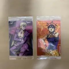 ジョジョの奇妙な冒険　第5部「黄金の風」 ジョルノ＆ナランチャ　カードセット