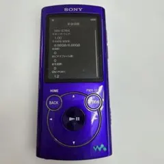バッテリー良好】 ソニー ウォークマン NW-S764 8GB あお - メルカリ