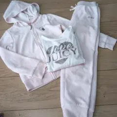 juicy couture セットアップ　キッズ　ピンク