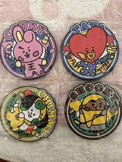 BT21ART 一番くじ　ラバーコースター セット