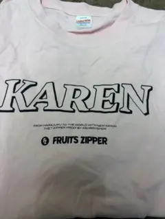 FRUITS ZIPPER 松本かれん Tシャツ JAPAN TOUR FRUITS ZIPPER 松本かれん Tシャツ JAPAN TOUR - メルカリ