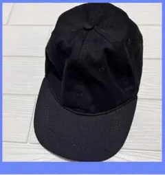 シンプル ブラック キャップ 帽子 ベースボールキャップ