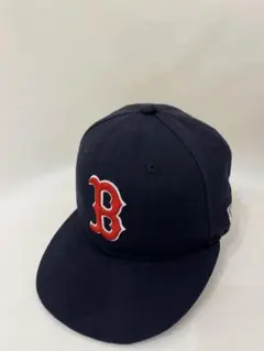 【NEW ERA】ボストン・レッドソックス　ネイビー　キャップ