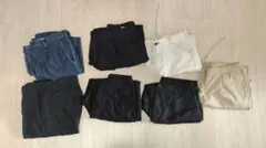 ZARA（ザラ）、GU（ジーユー）など　パンツ7点セット
