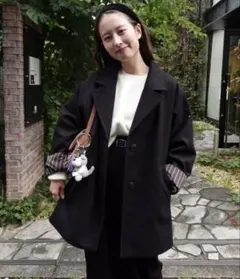 カスタネ　【eguchi企画/WEB限定／裏地あり】ウールライク　ジャケット