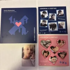 TXT トゥバ　アルバム　DVD シール　ヒュニンカイフォトカード