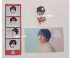 なにわ男子　西畑大吾　フォトカード　ぷっくりシール　クリアソロカード