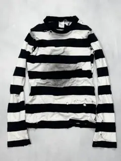 NUMBER (N)INE モダンエイジ期 オパール加工 ボーダー サイズ3 NUMBER (N)INE モダンエイジ期 オパール加工 ボーダー サイズ3