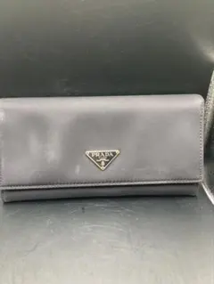 新品未使用 PRADA 長財布 ナイロン テスート 三角プレート 1M1037