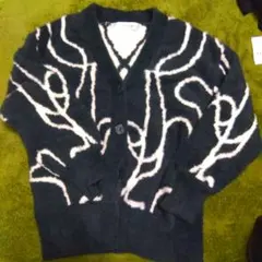 ニットカーディガン 厚手