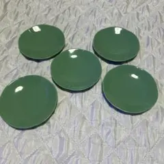 緑色 小皿 5枚セット 陶器 和食器のサムネイル