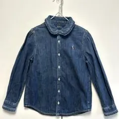 POLO RALPHLAURENポロラルフローレン デニムシャツブラウス 120