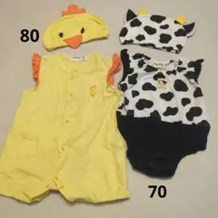 ベビー ロンパース・カバーオール セット まとめ売り