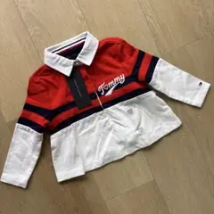Tommy Hilfiger 赤いポロシャツ XXS