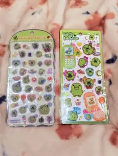 お値下げ！たまごっち　まめっちシール２枚セットのサムネイル